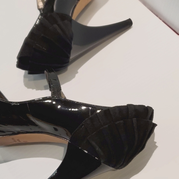 Rebecca Taylor leather heels 6M - Picture 7 of 9